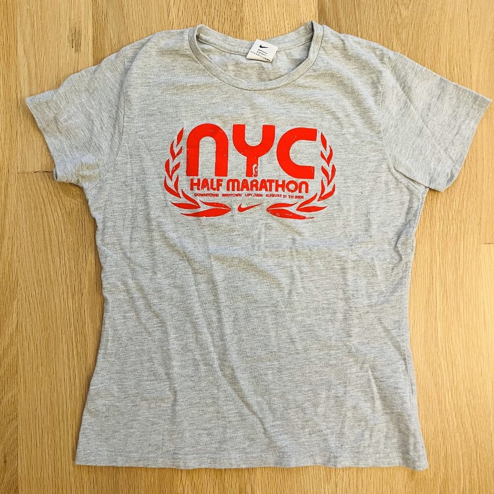 New York City Nike Half Marathon RUNNYC August 27 2006 - Women's Vintage Tshirt
